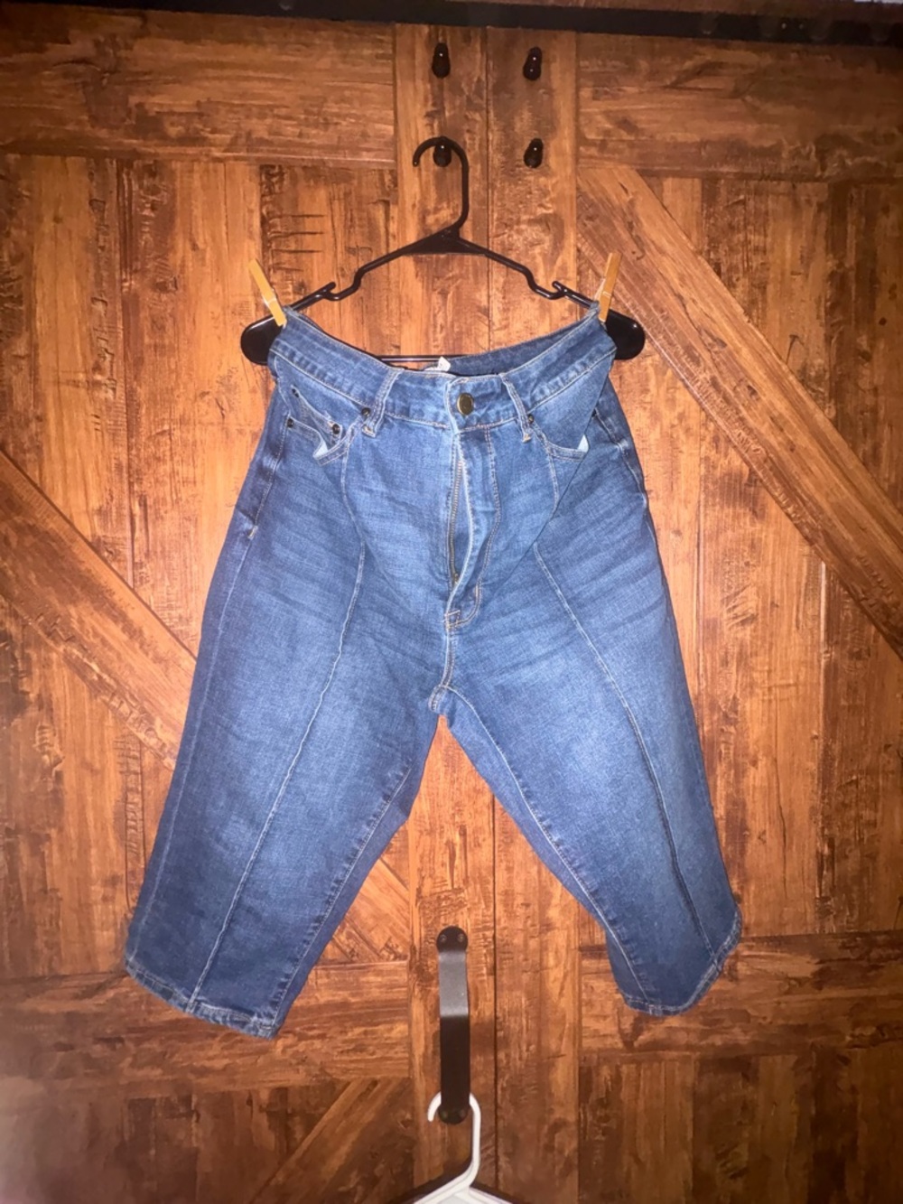 RM Rebecca Minkoff Denim Capri Pants – Size 14